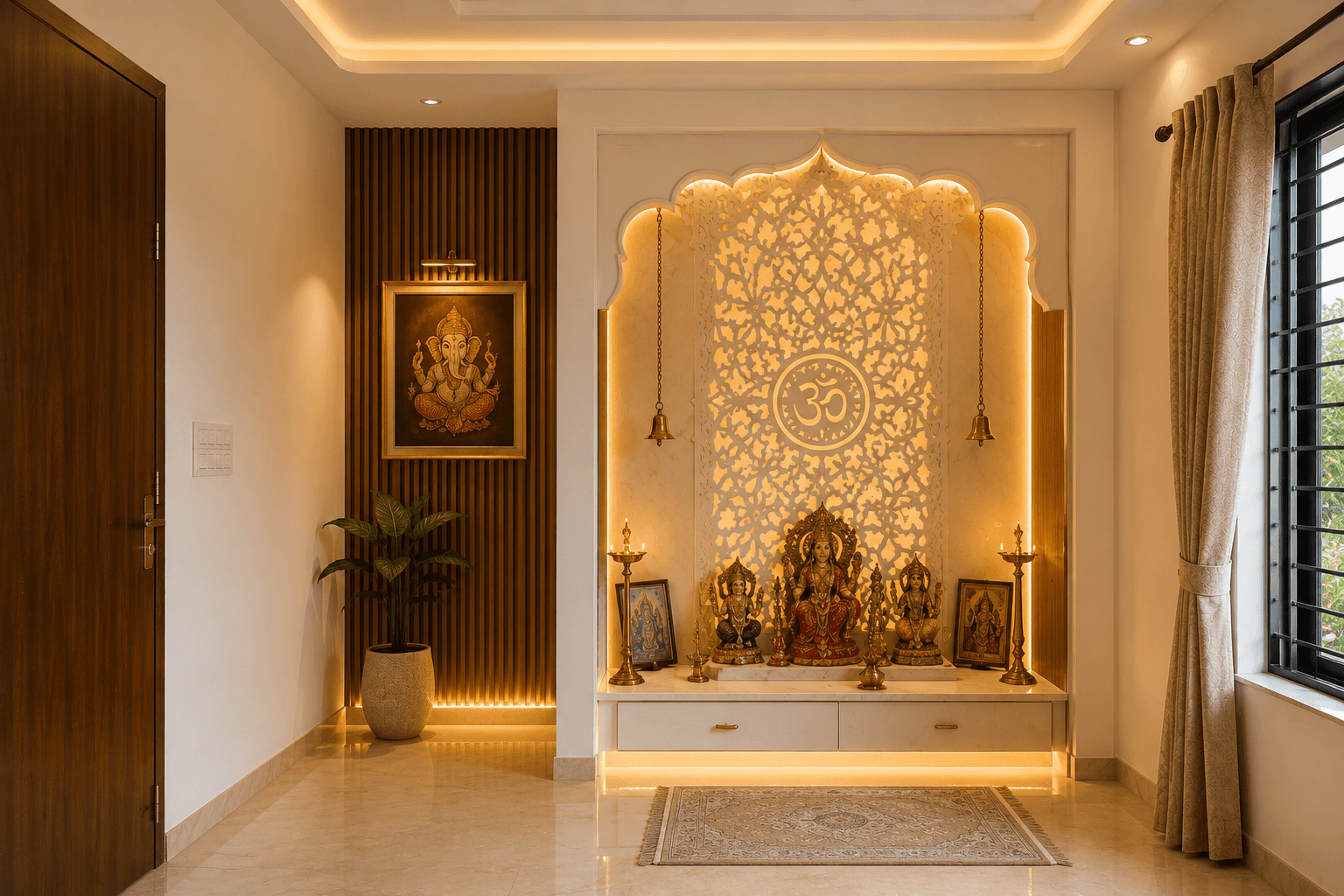 After Luxury Temple Interior